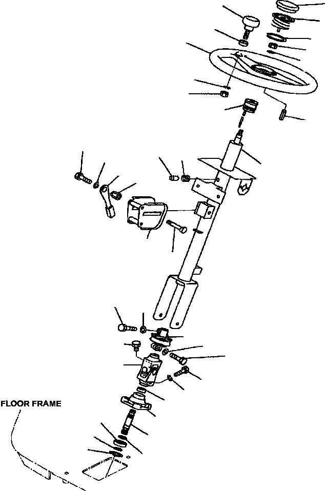 Схема запчастей Komatsu WA900-3LC - K-A КОЛЕСА КОЛОНКА И КЛАПАН РУЛЕВОГО УПРАВЛЕНИЯ КОЛЕСА И КОЛОНКА OPERATORS ОБСТАНОВКА И СИСТЕМА УПРАВЛЕНИЯ