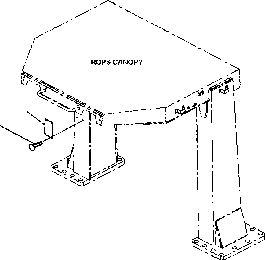 Схема запчастей Komatsu WA900-3LC - U-A ROPS ПЛАСТИНА МАРКИРОВКА