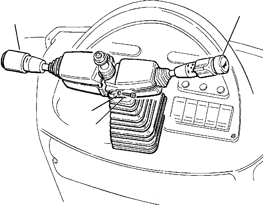 Схема запчастей Komatsu WB140-2N - E-A РУЛЕВ. КОЛОН. РЫЧАГИ заводской номер A7- ЭЛЕКТРИКА