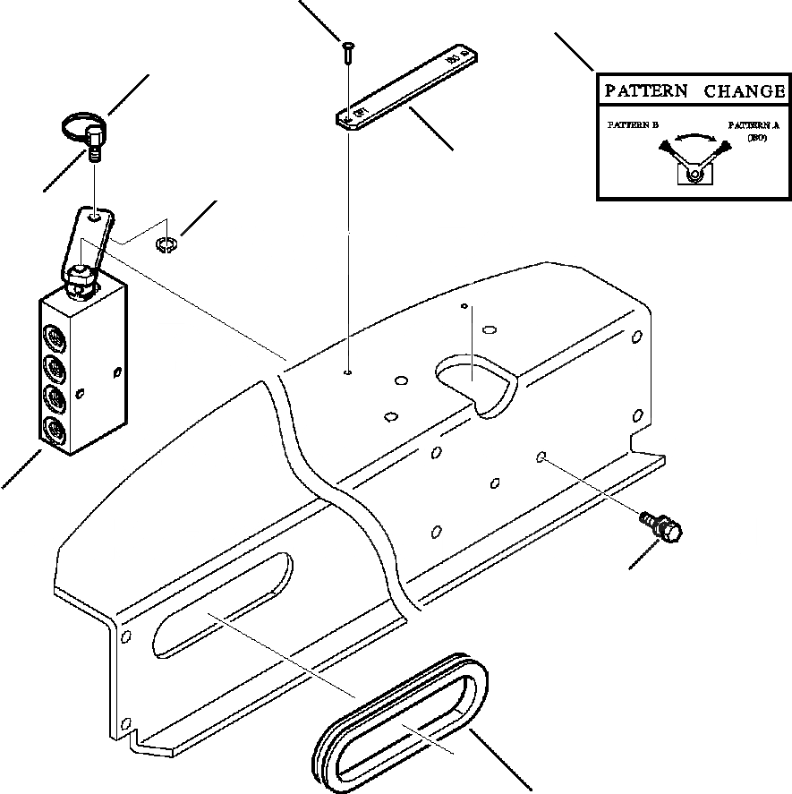 Схема запчастей Komatsu WB140PS-2N - FIG. K8-PA PPC СИСТЕМА - PATTERN КЛАПАН КРЕПЛЕНИЕ КАБИНА ОПЕРАТОРА И СИСТЕМА УПРАВЛЕНИЯ