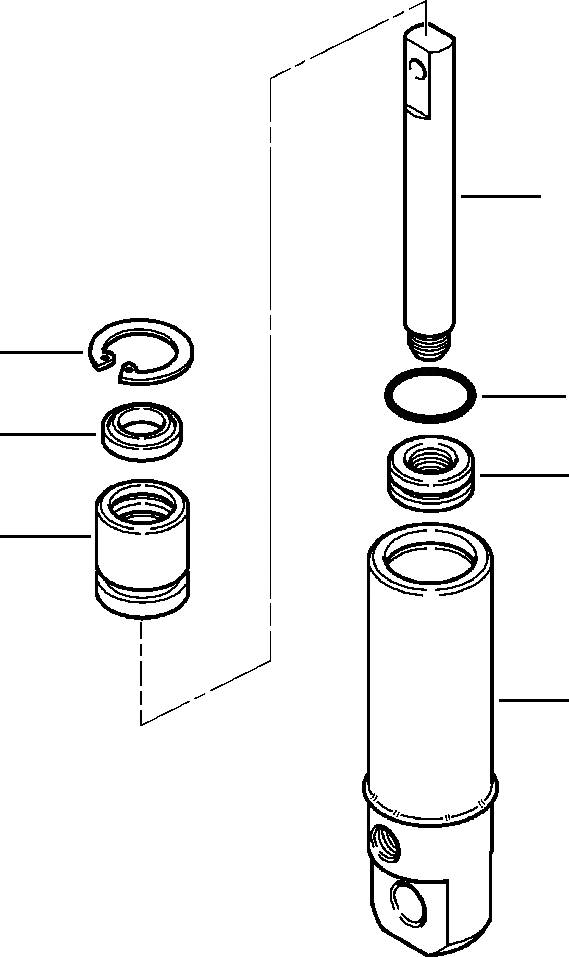 Схема запчастей Komatsu WB140PS-2N - FIG. T-A ЦИЛИНДР БЛОКИР. СТРЕЛЫ РАБОЧЕЕ ОБОРУДОВАНИЕ