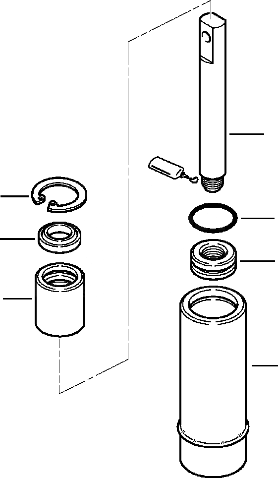 Схема запчастей Komatsu WB142-5 - T-A БЛОКИР. ЦИЛИНДР РАБОЧЕЕ ОБОРУДОВАНИЕ