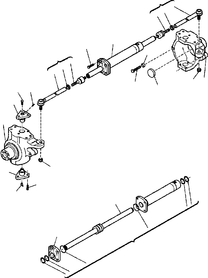 Схема запчастей Komatsu WB150-2N - FIG. F-A ПЕРЕДНИЙ МОСТ (WD) - РУЛЕВ. УПРАВЛЕНИЕ РУКОЯТЬ СИЛОВАЯ ПЕРЕДАЧА И КОНЕЧНАЯ ПЕРЕДАЧА