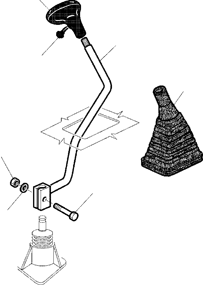 Схема запчастей Komatsu WB150PS-2N - FIG. K-A РЫЧАГ УПРАВЛ-Я ТРАНСМИССИЕЙ КАБИНА ОПЕРАТОРА И СИСТЕМА УПРАВЛЕНИЯ