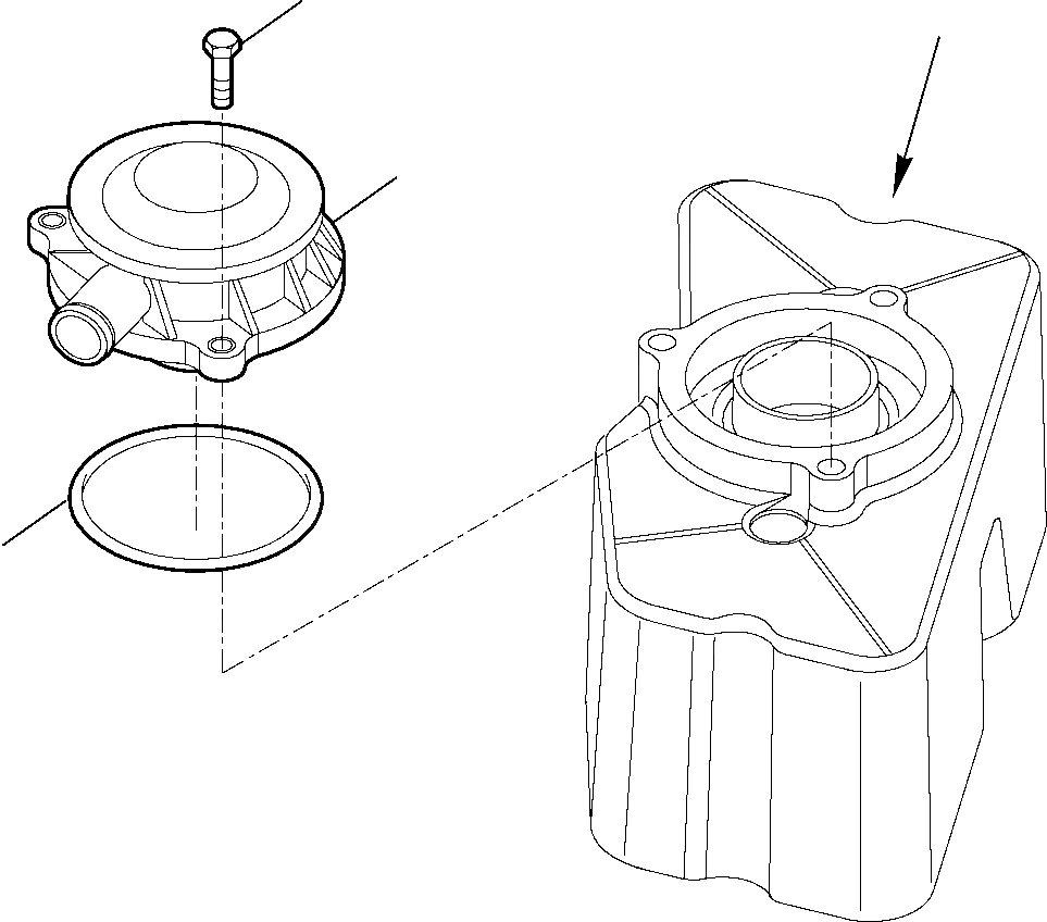 Схема запчастей Komatsu WB93S-5 - ГОЛОВКА ЦИЛИНДРОВ КРЫШКИ (/) ДВИГАТЕЛЬ