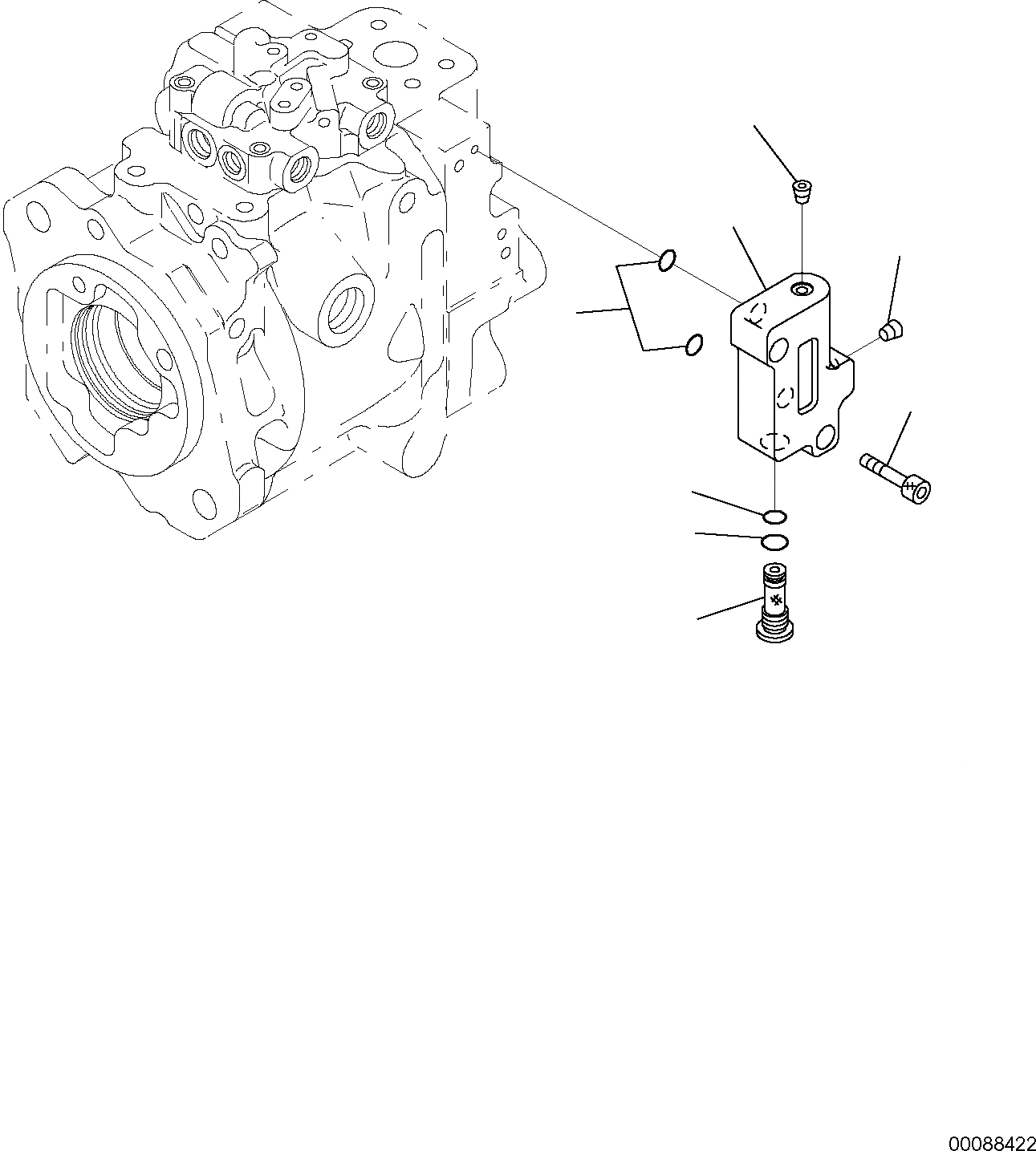 Схема запчастей Komatsu WB97S-5E0 - ГИДР. НАСОС. (/) РАБОЧЕЕ ОБОРУДОВАНИЕ ГИДРАВЛИКА