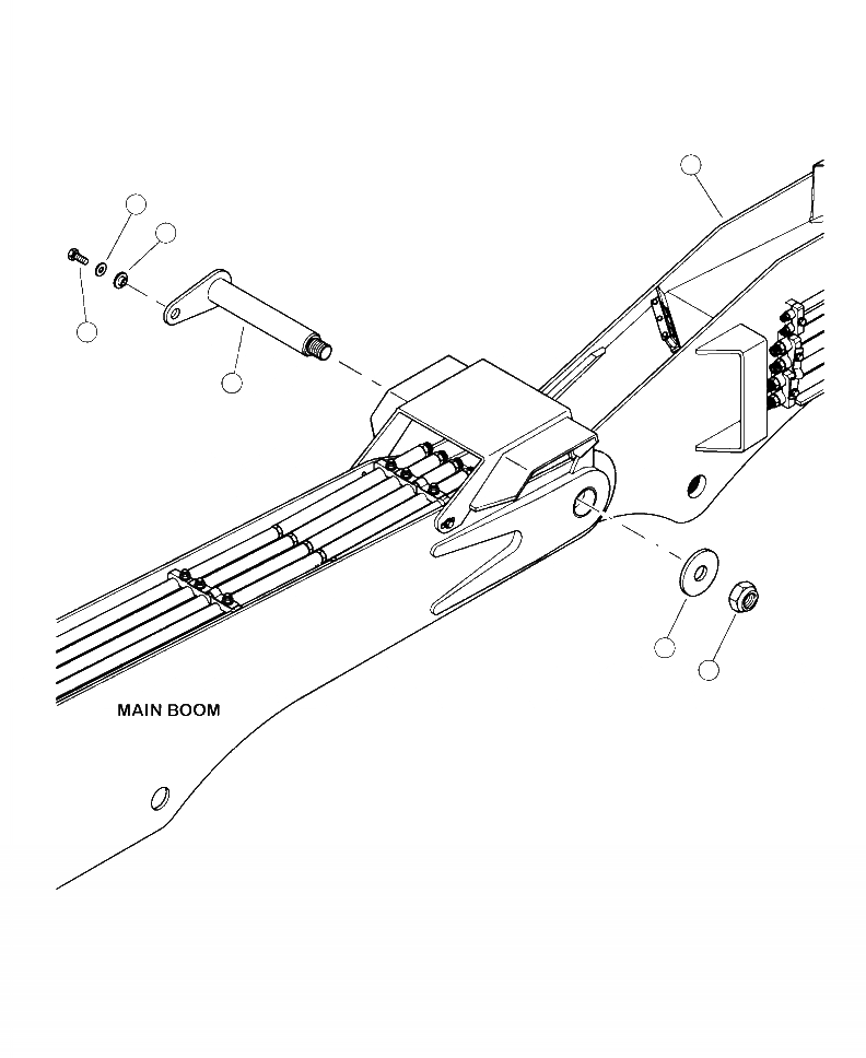 Схема запчастей Komatsu XT445L-2 - T-A STICK РУКОЯТЬ И КРЕПЛЕНИЕ РАБОЧЕЕ ОБОРУДОВАНИЕ