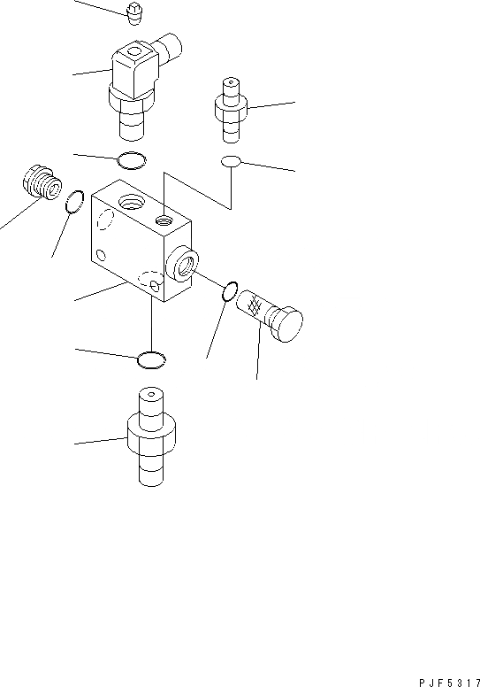 Схема запчастей Komatsu CBR253-1 - КРЕПЛЕНИЕ ОСНОВ. COMMON ЧАСТИ (КОНТРОЛЬНЫЙ КЛАПАНВНУТР. ЧАСТИ) ДЛЯ FFV МАЧТА (ВРАЩАЮЩ. ТИП КРЕПЛЕНИЕ ОСНОВ.)