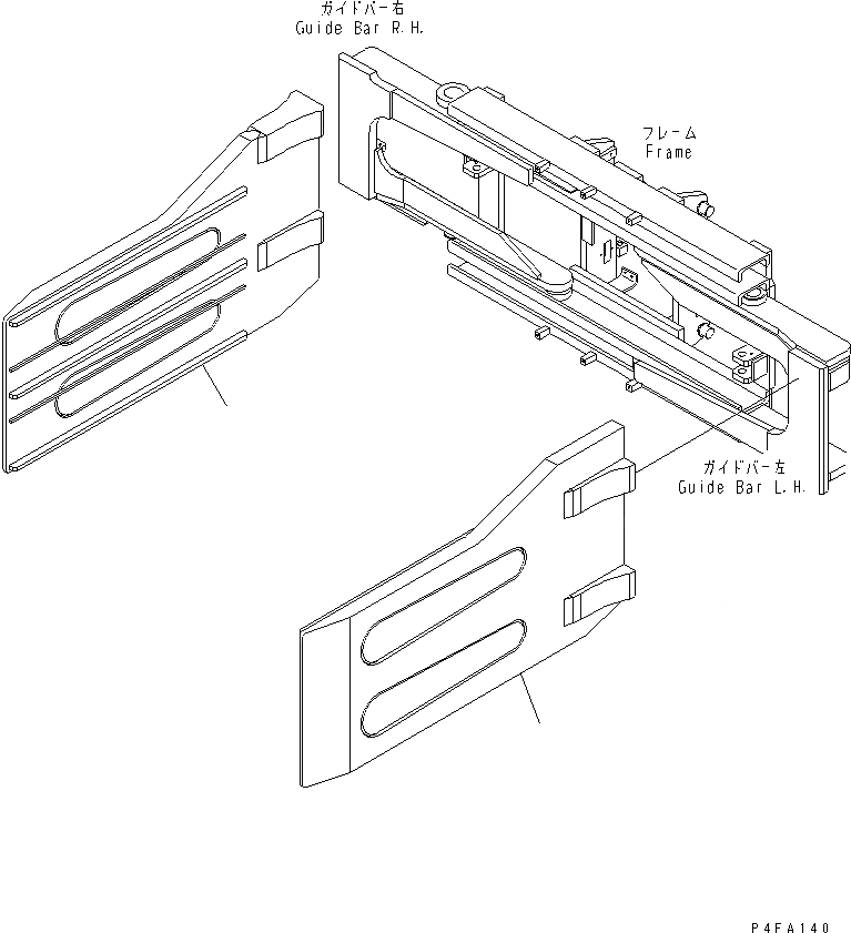 Схема запчастей Komatsu CBW409-1 - РУКОЯТЬ (ДЛЯ BALE КРЕПЛЕНИЕ) (JUJO СПЕЦ-Я.) ВСЕ ТИПЫ РУКОЯТИ/ВИЛЫ