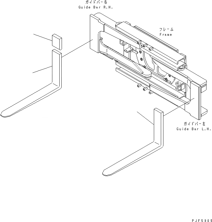 Схема запчастей Komatsu CFR157-1 - ВИЛЫ (ДЛЯ ВИЛЫ КРЕПЛЕНИЕ) (ВРАЩАЮЩ. ТИП) (ВИЛЫ LENGTH 9MM - MM) ВСЕ ТИПЫ РУКОЯТИ