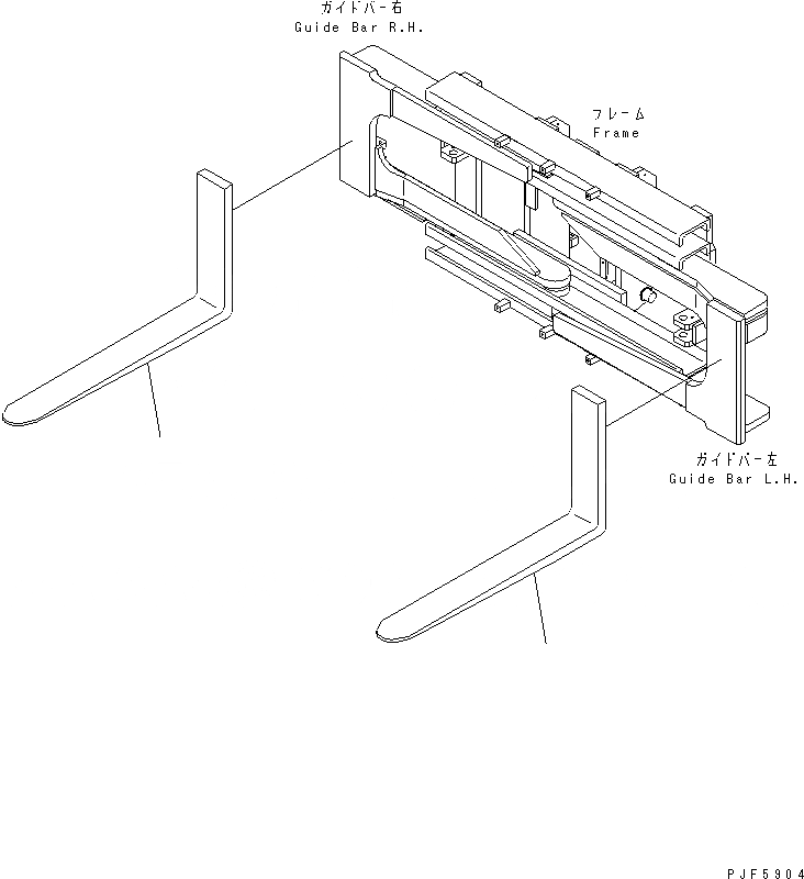 Схема запчастей Komatsu CFS157-2 - ВИЛЫ (ДЛЯ ВИЛЫ КРЕПЛЕНИЕ) (INDEPENDENT STORKE ТИП И SHIFT ТИП) (ВИЛЫ LENGTH 9MM - MM) ВСЕ ТИПЫ РУКОЯТИ