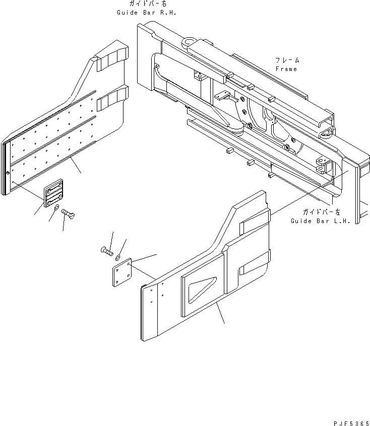 Схема запчастей Komatsu CMR253-1 - РУКОЯТЬ (ДЛЯ MULTI КРЕПЛЕНИЕ) (ВРАЩАЮЩ. ТИП) (РУКОЯТЬ LENGTH MM - MM) (ДЛЯ .TON) ВСЕ ТИПЫ РУКОЯТИ