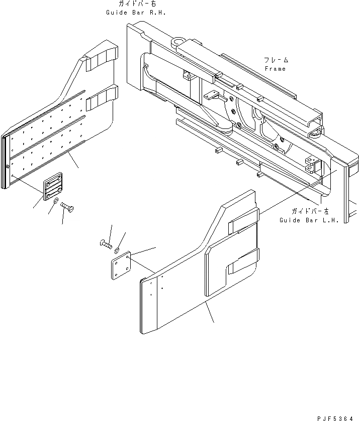 Схема запчастей Komatsu CMR303-1 - РУКОЯТЬ (ДЛЯ MULTI КРЕПЛЕНИЕ) (ВРАЩАЮЩ. ТИП) (РУКОЯТЬ LENGTH MM) (ДЛЯ .TON) ВСЕ ТИПЫ РУКОЯТИ