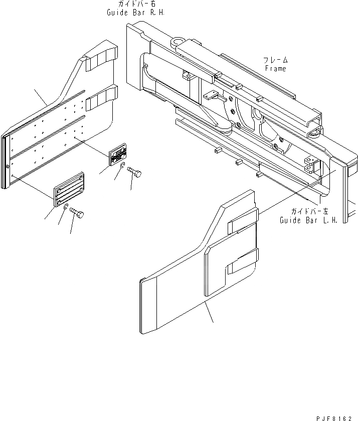 Схема запчастей Komatsu CMR304-2 - РУКОЯТЬ (ДЛЯ MULTI КРЕПЛЕНИЕ) (ВРАЩАЮЩ. ТИП) (РУКОЯТЬ LENGTH MM) (ДЛЯ .TON) ВСЕ ТИПЫ РУКОЯТИ