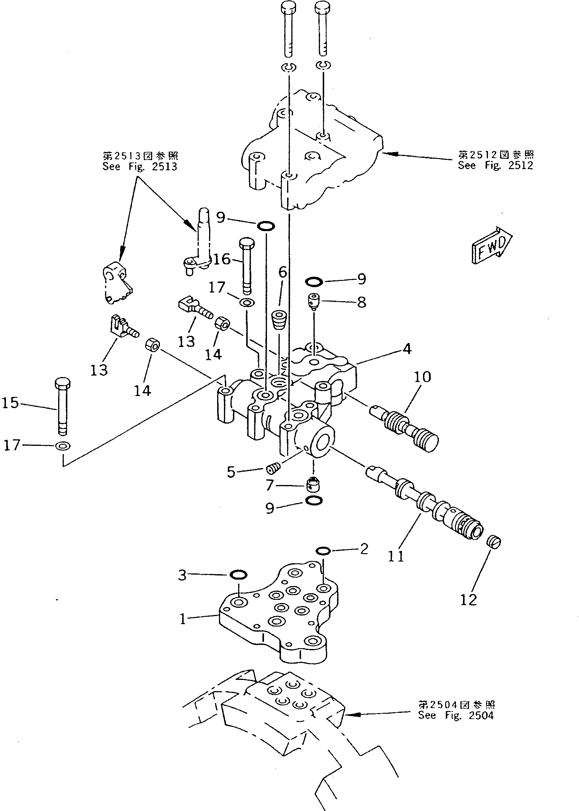 Схема запчастей Komatsu D135A-2 - КЛАПАН ТРАНСМИССИИ (/) ГТР CONVERTOR¤ТРАНСМИССИЯ¤ РУЛЕВ. УПРАВЛЕНИЕ И КОНЕЧНАЯ ПЕРЕДАЧА