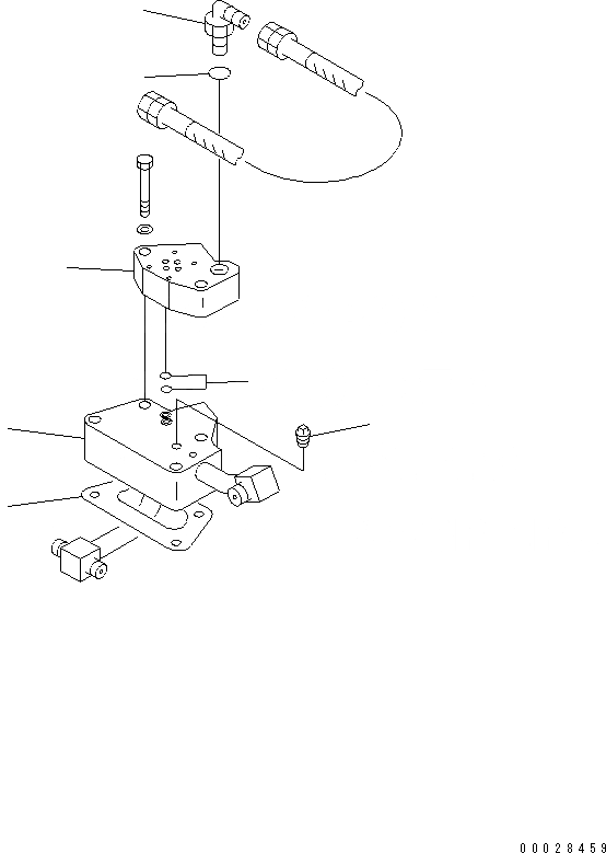 Схема запчастей Komatsu D155A-2A - ТОРМОЗ. ТРУБКА В СБОРЕ (С РЫХЛИТЕЛЕМ) СИЛОВАЯ ПЕРЕДАЧА И КОНЕЧНАЯ ПЕРЕДАЧА