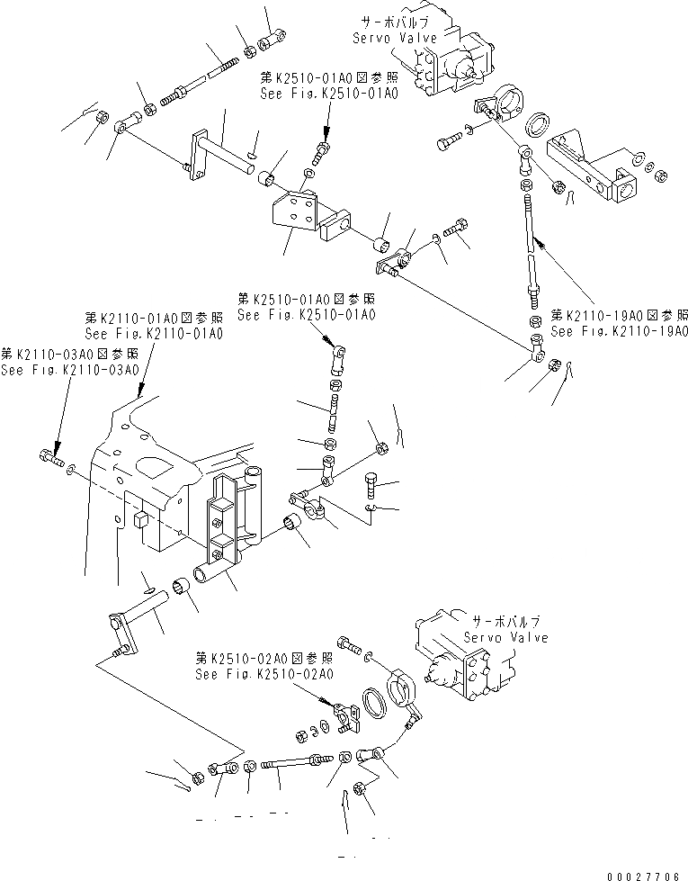 Схема запчастей Komatsu D155A-2A - НАКЛОН. ОТВАЛ МЕХ-М УПРАВЛ-Я КАБИНА ОПЕРАТОРА И СИСТЕМА УПРАВЛЕНИЯ
