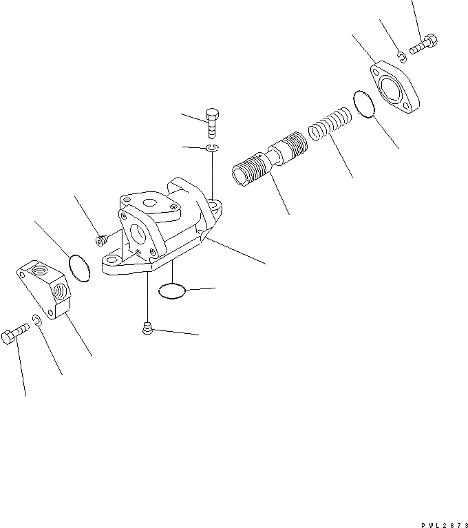 Схема запчастей Komatsu D155A-2A - ТОРМОЗ. АВТОМАТИЧ. КЛАПАН (С ВСПОМОГ. СИСТ. ТОРМОЗНОГО МЕХ-МА) СИЛОВАЯ ПЕРЕДАЧА И КОНЕЧНАЯ ПЕРЕДАЧА