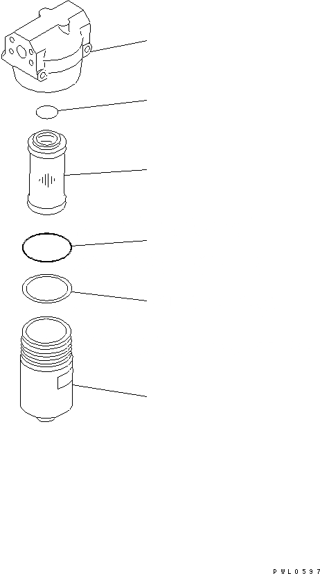 Схема запчастей Komatsu D155A-2A - ДОПОЛН. ФИЛЬТР СИЛОВАЯ ПЕРЕДАЧА И КОНЕЧНАЯ ПЕРЕДАЧА