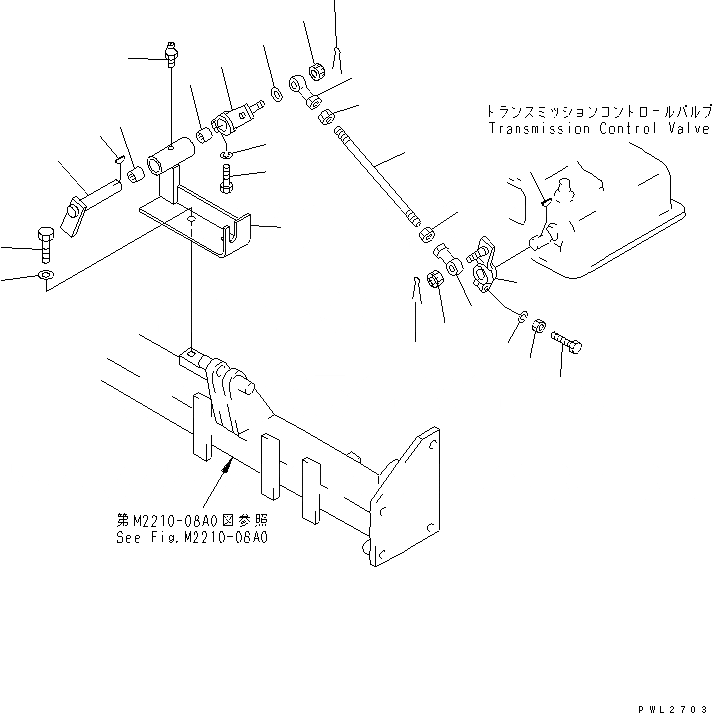 Схема запчастей Komatsu D155A-2A - УПРАВЛ-Е ТРАНСМИССИЕЙ МЕХАНИЗМ (/) КАБИНА ОПЕРАТОРА И СИСТЕМА УПРАВЛЕНИЯ