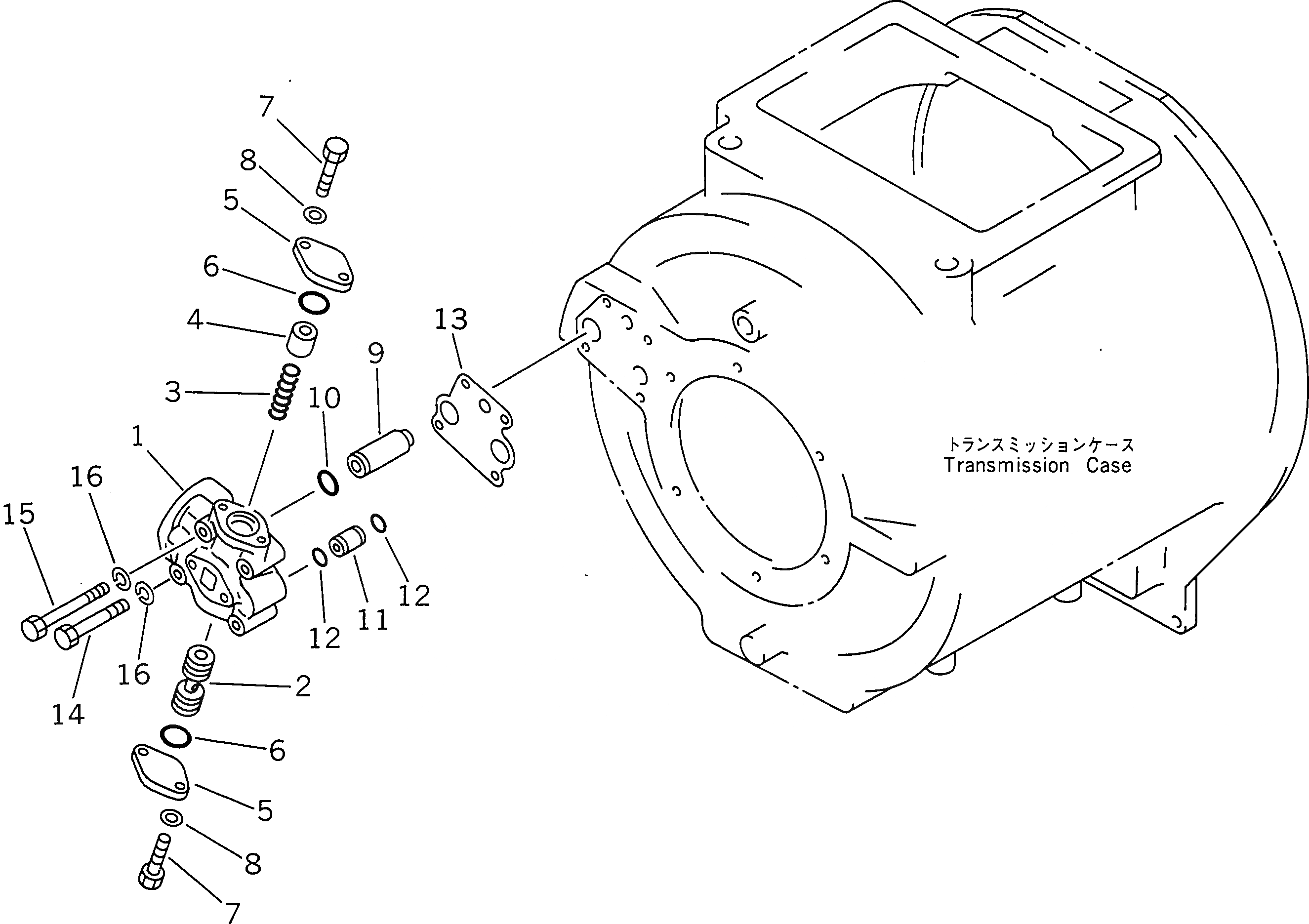 Схема запчастей Komatsu D155A-2 - ТРАНСМИССИЯ СМАЗЫВ. КЛАПАН (ШУМОПОДАВЛ. СПЕЦ-Я ДЛЯ EC)(№-(9)) ГТР CONVERTOR¤ТРАНСМИССИЯ¤ РУЛЕВ. УПРАВЛЕНИЕ И КОНЕЧНАЯ ПЕРЕДАЧА