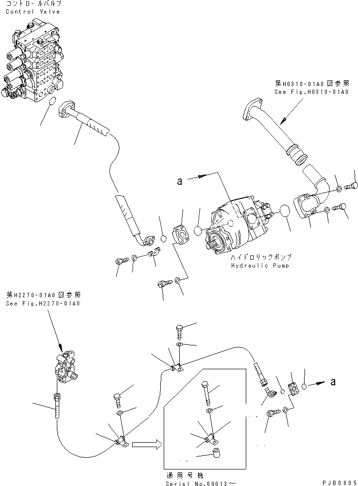 Схема запчастей Komatsu D155A-3 - СИЛОВАЯ ПЕРЕДАЧА МАСЛ. ЛИНИЯ СИЛОВАЯ ПЕРЕДАЧА И КОНЕЧНАЯ ПЕРЕДАЧА