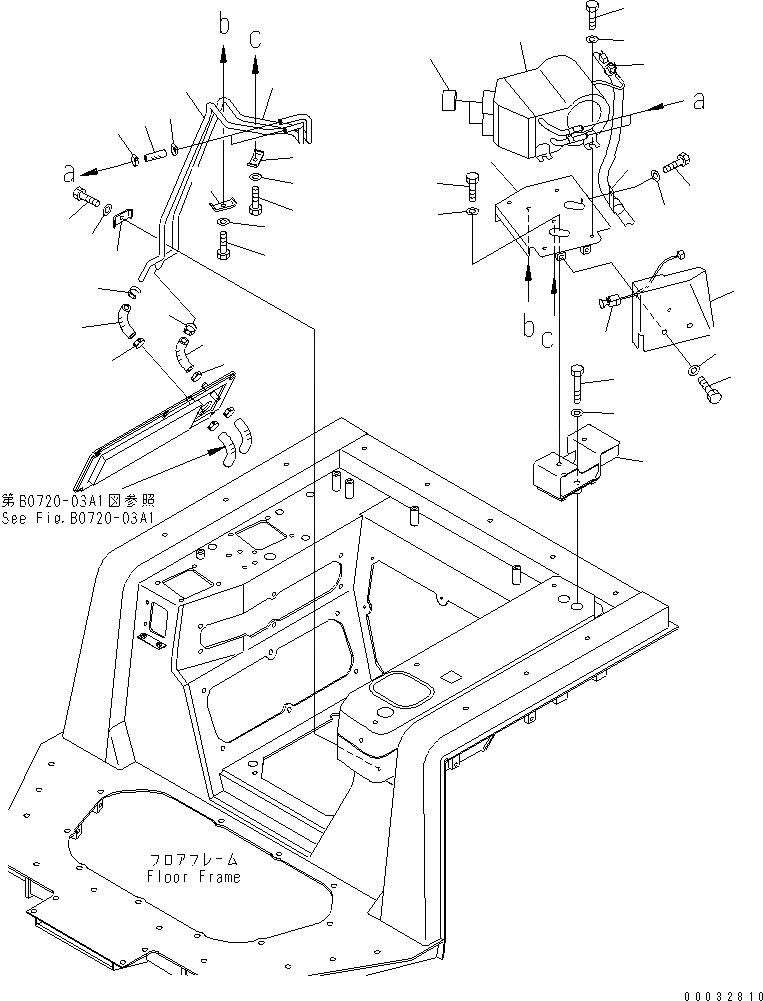 Схема запчастей Komatsu D155A-5 - ДОПОЛН. ОБОГРЕВАТ (МОРОЗОУСТОЙЧИВ. СПЕЦ-Я)(№7-) КОМПОНЕНТЫ ДВИГАТЕЛЯ