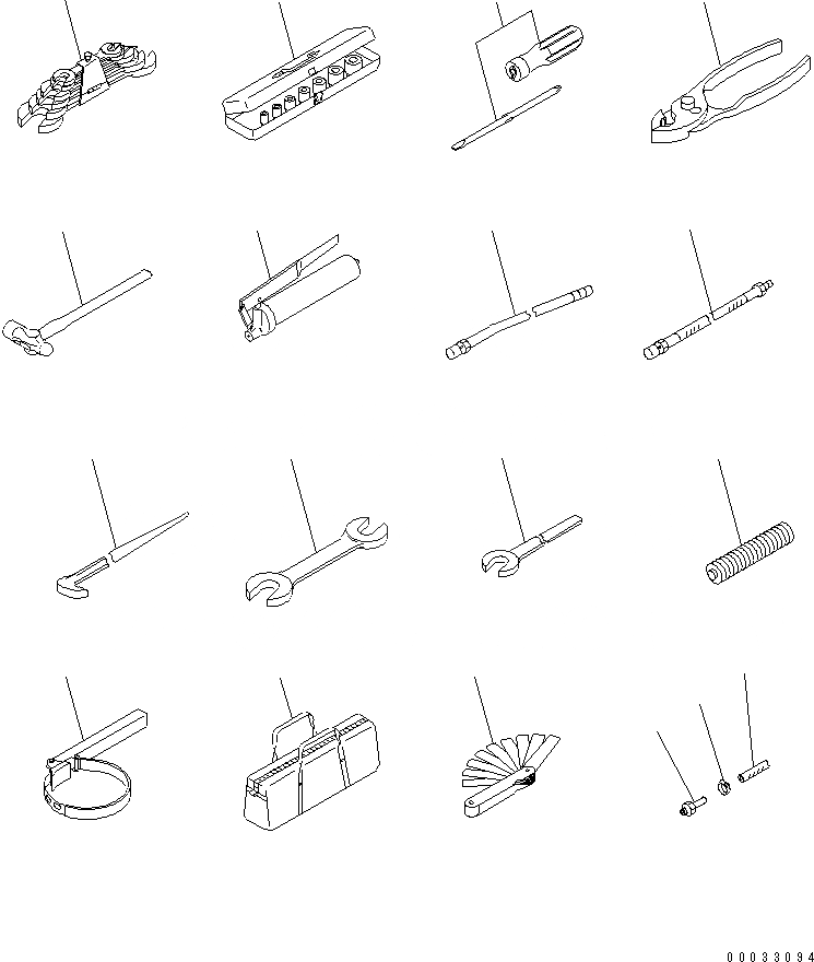 Схема запчастей Komatsu D155A-5 - ИНСТРУМЕНТ (МОРОЗОУСТОЙЧИВ. СПЕЦ-Я)(№7-) АКСЕССУАРЫ