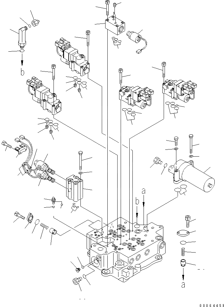 Схема запчастей Komatsu D155A-6 - РУЛЕВ. УПРАВЛЕНИЕ (ГТР КОРПУС) (/)(№8-) СИЛОВАЯ ПЕРЕДАЧА И КОНЕЧНАЯ ПЕРЕДАЧА