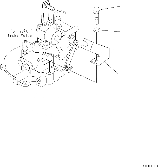 Схема запчастей Komatsu D155AX-3 - УПРАВЛ-Е СИЛОВАЯ ПЕРЕДАЧА И КОНЕЧНАЯ ПЕРЕДАЧА