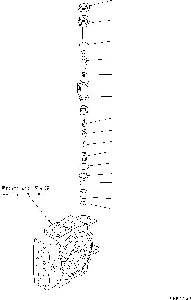 Схема запчастей Komatsu D155AX-3 - H.S.S. МОТОР (/) ОСНОВН. КОМПОНЕНТЫ И РЕМКОМПЛЕКТЫ