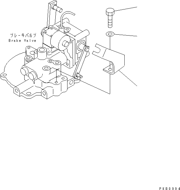 Схема запчастей Komatsu D155AX-3 - УПРАВЛ-Е СИЛОВАЯ ПЕРЕДАЧА И КОНЕЧНАЯ ПЕРЕДАЧА
