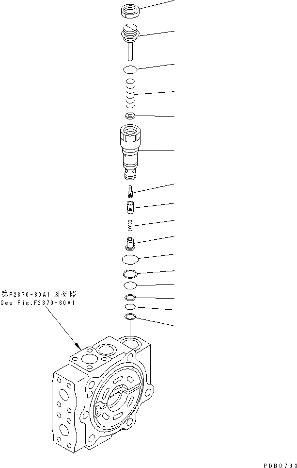 Схема запчастей Komatsu D155AX-3 - H.S.S. МОТОР (/) ОСНОВН. КОМПОНЕНТЫ И РЕМКОМПЛЕКТЫ