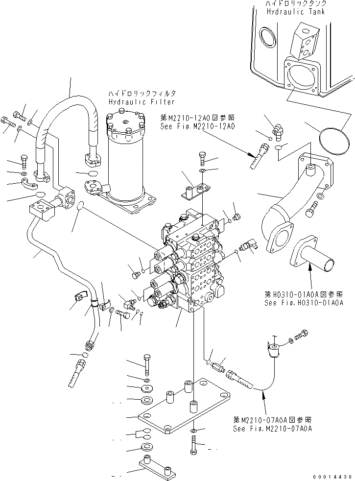 Схема запчастей Komatsu D155AX-5 - C.L.S.S. КЛАПАН(№7-) ЧАСТИ КОРПУСА
