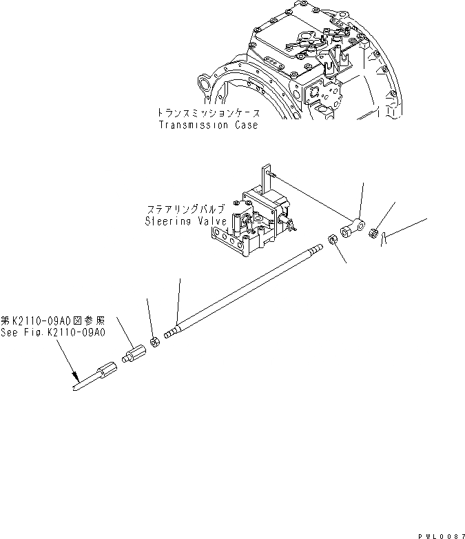 Схема запчастей Komatsu D155AX-5 - СИЛОВАЯ ЛИНИЯ SUB УПРАВЛ-Е СИЛОВАЯ ПЕРЕДАЧА И КОНЕЧНАЯ ПЕРЕДАЧА