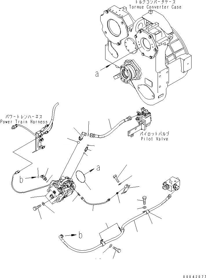 Схема запчастей Komatsu D155AX-6A - СИЛОВАЯ ПЕРЕДАЧА МАСЛ. ЛИНИЯ (НАСОС ВЕНТИЛЯТОРА)(№887-) СИЛОВАЯ ПЕРЕДАЧА И КОНЕЧНАЯ ПЕРЕДАЧА