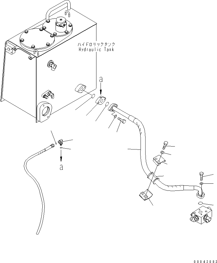Схема запчастей Komatsu D155AX-6A - СИЛОВАЯ ПЕРЕДАЧА МАСЛ. ЛИНИЯ (ДРЕНАЖНЫЕ ПАТРУБКИ)(№8-) СИЛОВАЯ ПЕРЕДАЧА И КОНЕЧНАЯ ПЕРЕДАЧА