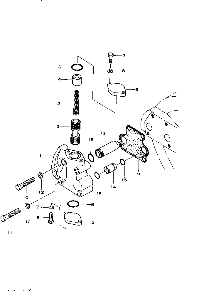 Схема запчастей Komatsu D155C-1P-ZZ - РЕГУЛИР. КЛАПАН(№8-) ГТР CNVERTER И ТРАНСМИССИЯ