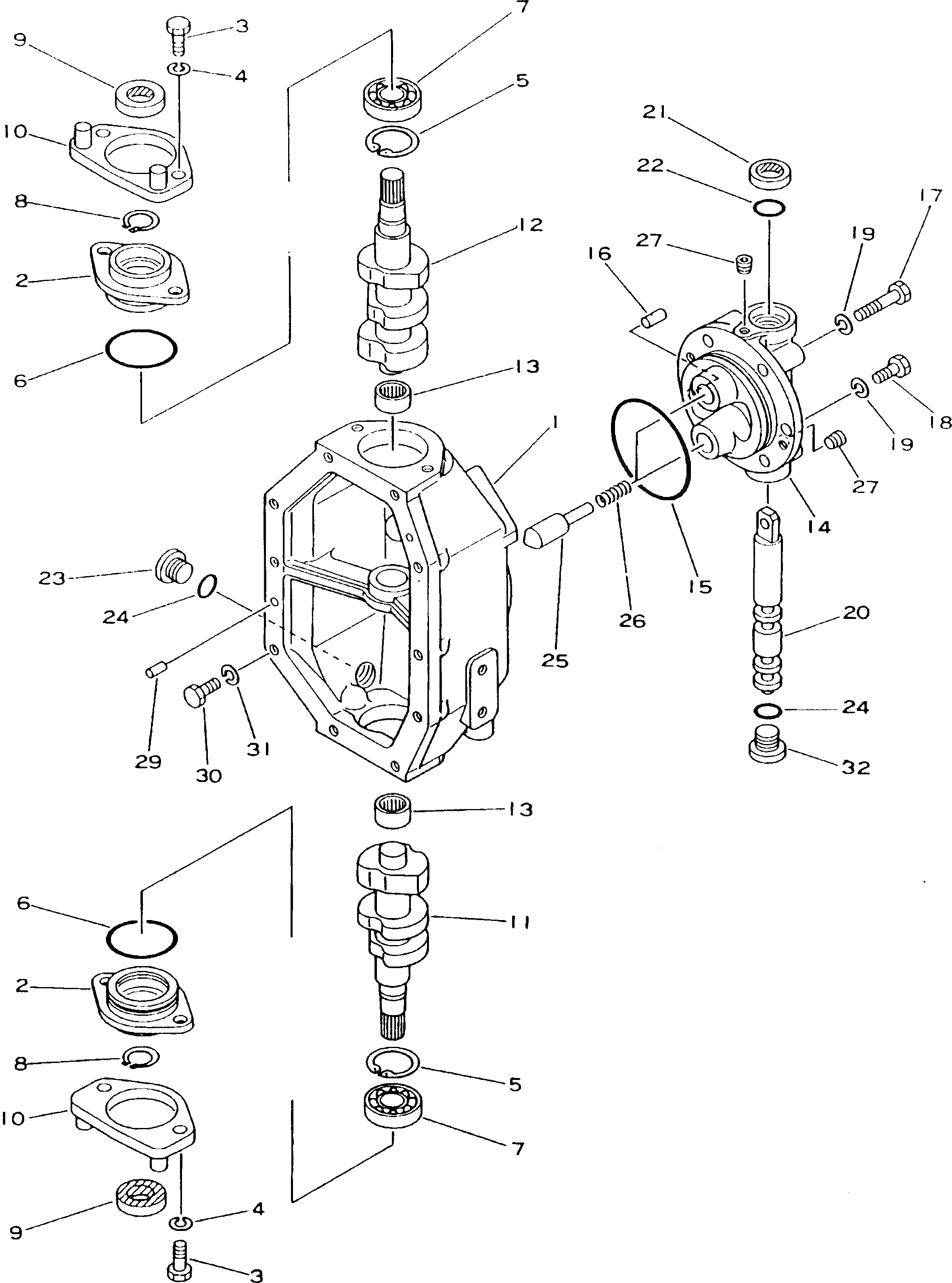 Схема запчастей Komatsu D155C-1P-ZZ - ПАНЕЛЬ УПРАВЛ-Я ЛЕБЕДКОЙ РАБОЧЕЕ ОБОРУДОВАНИЕ