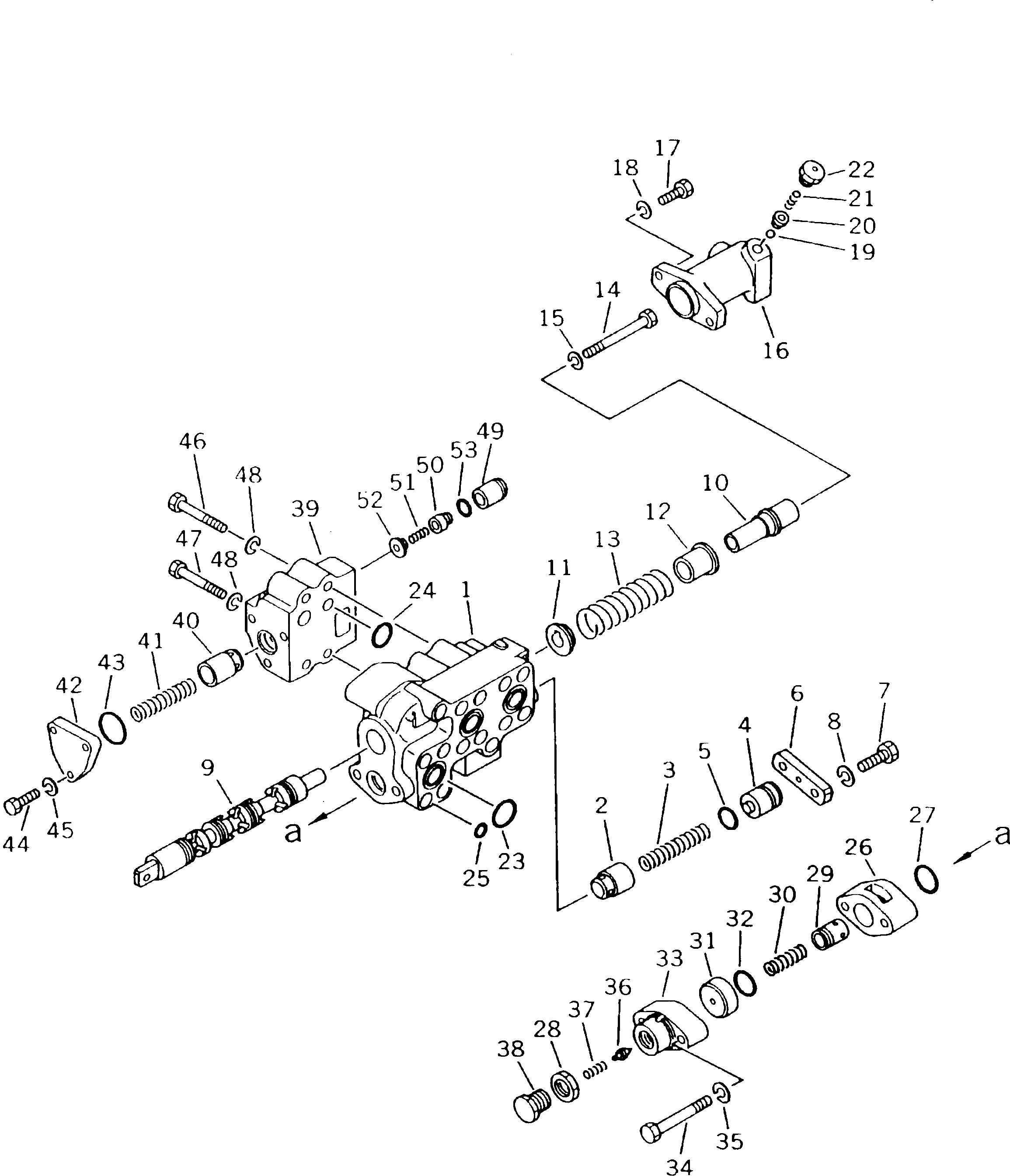 Схема запчастей Komatsu D155C-1P-ZZ - ПРОТИВОВЕС S.L. КЛАПАН РАБОЧЕЕ ОБОРУДОВАНИЕ