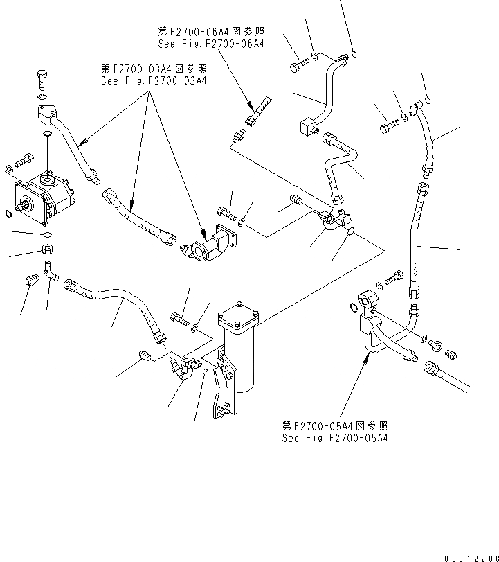Схема запчастей Komatsu D155C-1 - СИСТЕМА ТРУБ ТРАНСМИССИИ (ДЛЯ ДВИГАТЕЛЬ) (МОРОЗОУСТОЙЧИВ. СПЕЦ-Я)(№9-) СИЛОВАЯ ПЕРЕДАЧА И КОНЕЧНАЯ ПЕРЕДАЧА