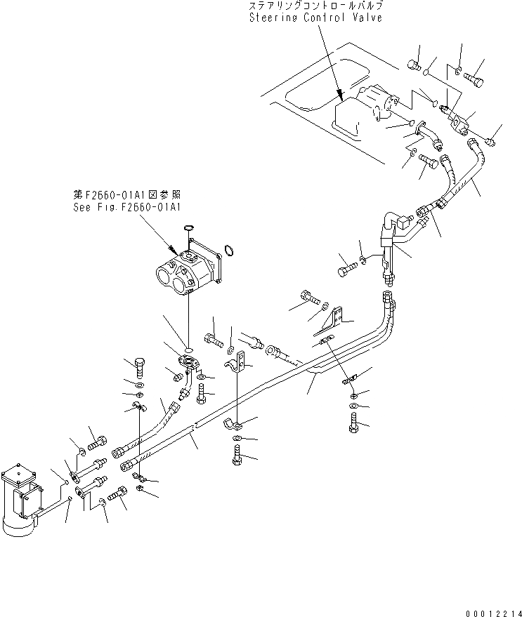 Схема запчастей Komatsu D155C-1 - ГИДРАВЛИКА РУЛ. УПРАВЛЕНИЯ (ДЛЯ ДВИГАТЕЛЬ) (МОРОЗОУСТОЙЧИВ. СПЕЦ-Я)(№9-) СИЛОВАЯ ПЕРЕДАЧА И КОНЕЧНАЯ ПЕРЕДАЧА