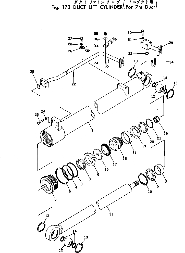 Схема запчастей Komatsu D155W-1 - ВОЗДУХОВОДЫ ГИДРОЦИЛИНДР ПОДЪЕМА (ДЛЯ 7M ВОЗДУХОВОДЫ) КОМПОНЕНТЫ ДВИГАТЕЛЯ И ЭЛЕКТРИКА