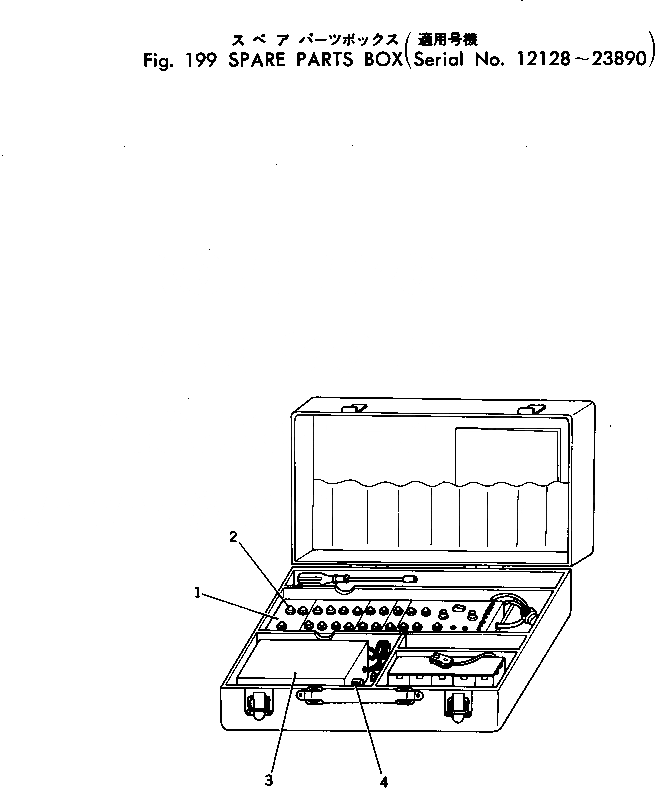 Схема запчастей Komatsu D155W-1 - ЗАП. ЧАСТИ КОРПУС(№8-89) КОМПОНЕНТЫ ДВИГАТЕЛЯ И ЭЛЕКТРИКА