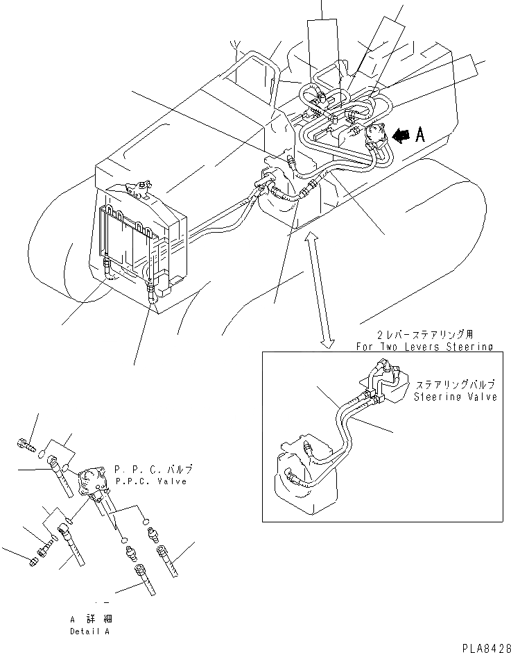 Схема запчастей Komatsu D20PG-7A - ЧАСТИ ДЛЯ ПЕРИОДИЧ. ЗАМЕНЫ (/) (ГИДРАВЛ ШЛАНГИ) КАТАЛОГИ ЗЧ