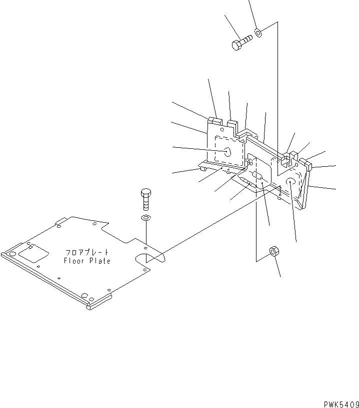 Схема запчастей Komatsu D20PL-7-M - СИДЕНЬЕ ПЕРЕДН. КРЫШКА(КАБИНА ROPS)(№8-) КАБИНА ОПЕРАТОРА И СИСТЕМА УПРАВЛЕНИЯ