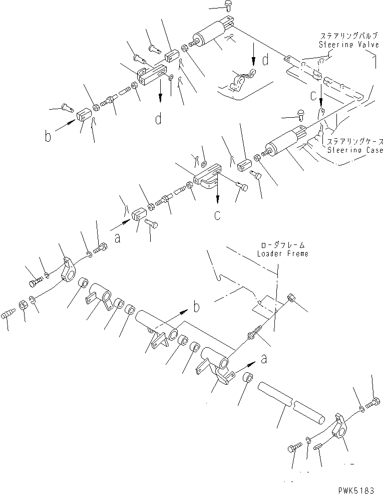 Схема запчастей Komatsu D20PLL-8 - РЫЧАГ УПРАВЛЕНИЯ ПОВОРОТОМ (МЕХАНИЗМ) (ДЛЯ РЫЧАГИ РУЛЕВ. УПРАВЛЕНИЕ) КАБИНА ОПЕРАТОРА И СИСТЕМА УПРАВЛЕНИЯ