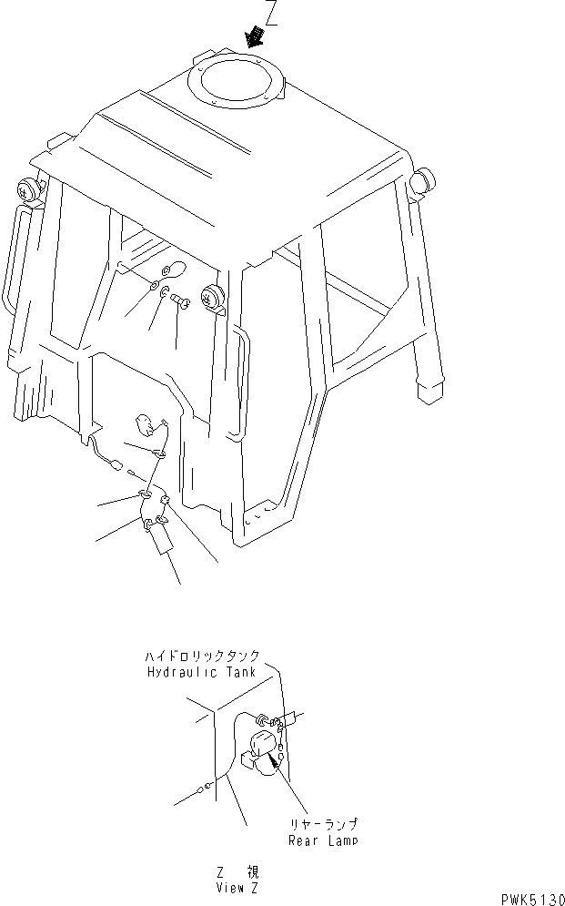 Схема запчастей Komatsu D21A-7T - СТАЛЬНАЯ КАБИНА (КУЗОВ ЭЛЕКТРОПРОВОДКА) (ДЛЯ РОССИЯ) КАБИНА ОПЕРАТОРА И СИСТЕМА УПРАВЛЕНИЯ