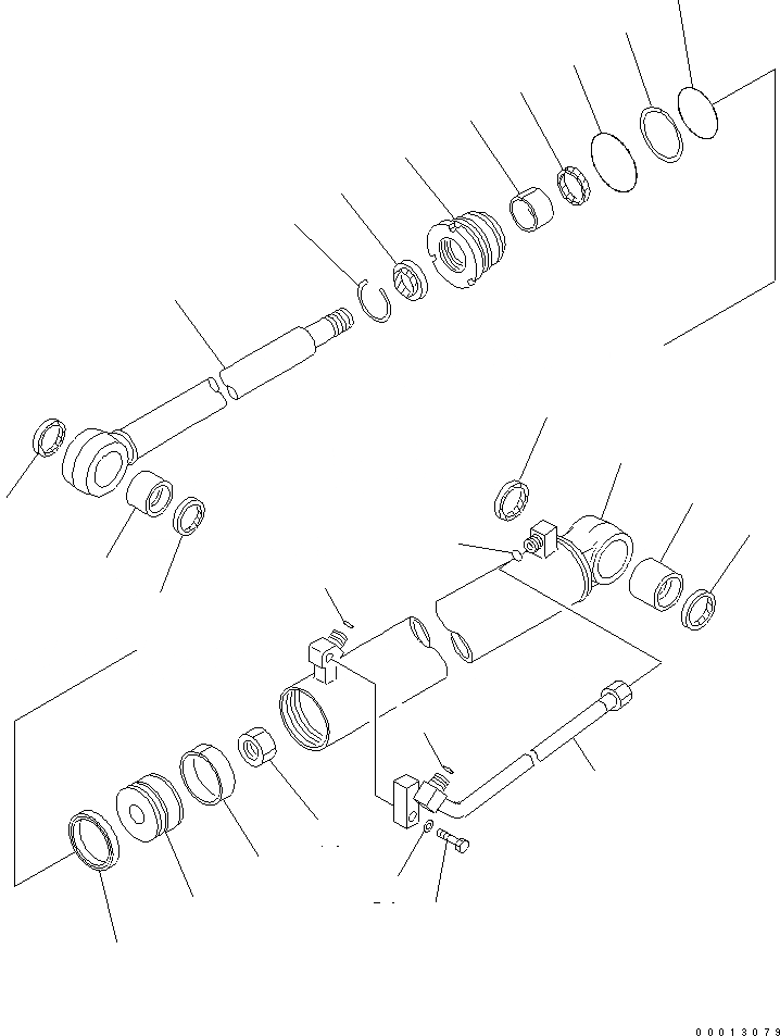 Схема запчастей Komatsu D21A-8E0 - ЦИЛИНДР ПОДЪЕМА ОТВАЛА (PAT DOZER)(№9-) ОСНОВН. КОМПОНЕНТЫ И РЕМКОМПЛЕКТЫ