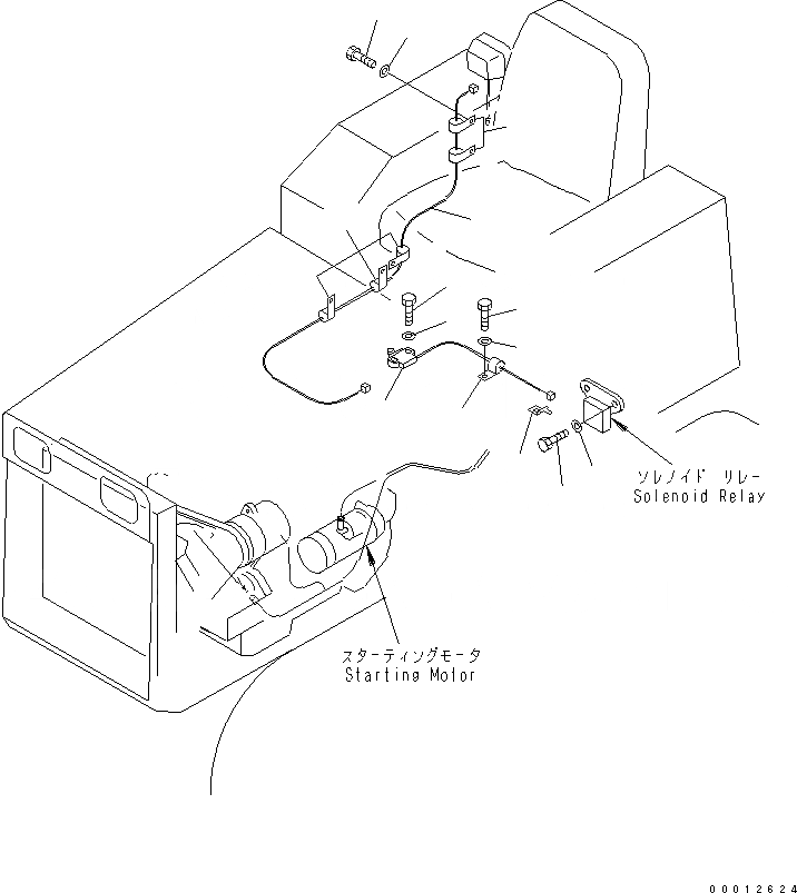 Схема запчастей Komatsu D21P-8 - VEHICLE ЭЛЕКТР. (ПЕРЕДН. ОСВЕЩЕНИЕ ЭЛЕКТРОПРОВОДКА И ПЕРЕКЛЮЧАТЕЛЬ) (ДЛЯ РЫЧАГИ РУЛЕВ. УПРАВЛЕНИЕ) ЭЛЕКТРИКА